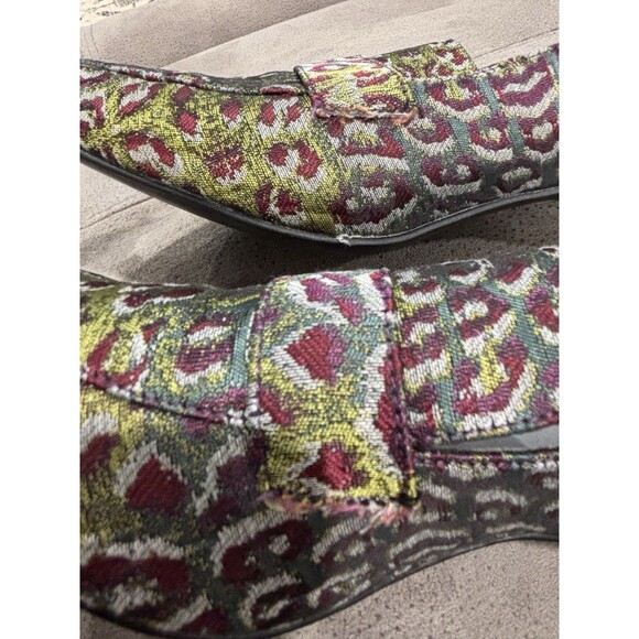 Bellini Brim Women's Pump Size 7.5W Heel Textile Upper PU Lining Unique Print - Picture 12 of 13